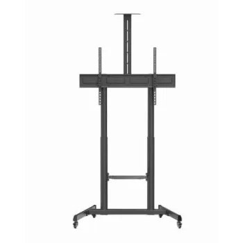 Grindinis TV stovas GEMBIRD TVS-100T-03 60–100 colių televizoriams, reguliuojamas aukštis, universalus tvirtinimas