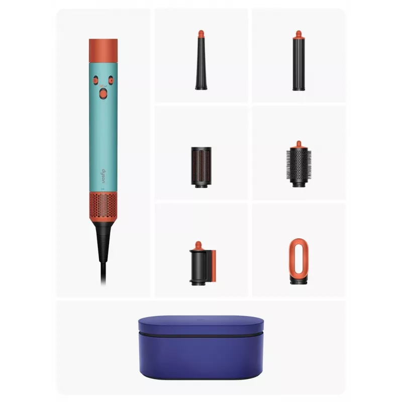 Dyson Airwrap i.d.™ Multistyleris ir džiovintuvas Warm Black Blue Green Orange 1300 W