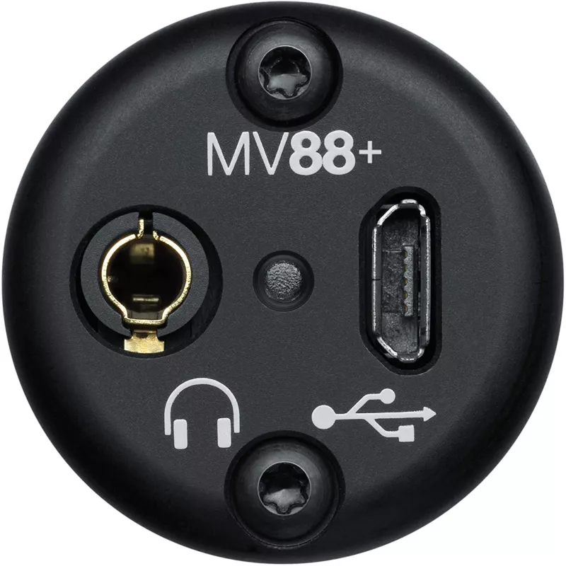 Shure MV88+ VIDEO KIT Black stalinis mikrofonas