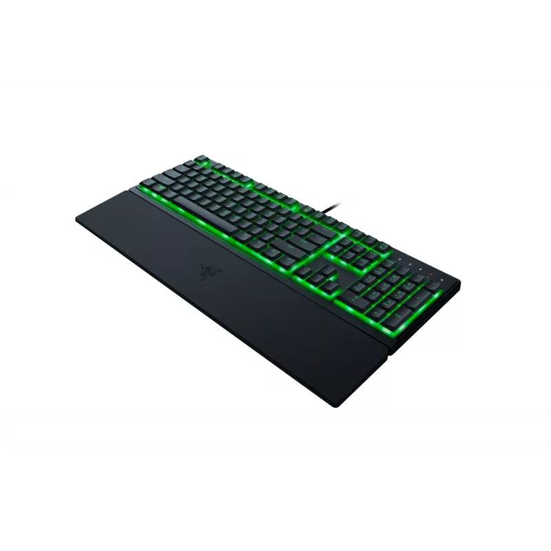 Razer Ornata V3 X – belaidė žaidimų klaviatūra su RGB apšvietimu, kirilica, tylia membrana