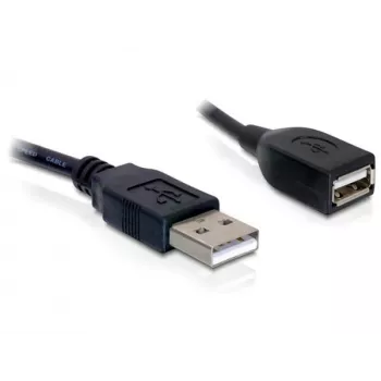 USB 2.0 ilginimo kabelis DeLOCK 82457 0,15 m juodas