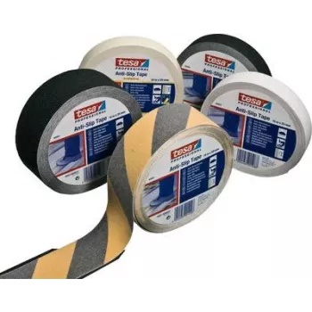 Lipni neslystanti juosta Tesa 60950, juoda, 15 m ilgio x 25 mm pločio
