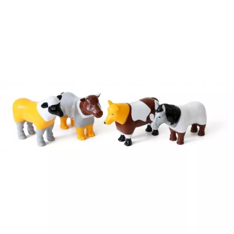 Malblo Magnetic Farm Animals Set magnetinis ūkio gyvūnų rinkinys