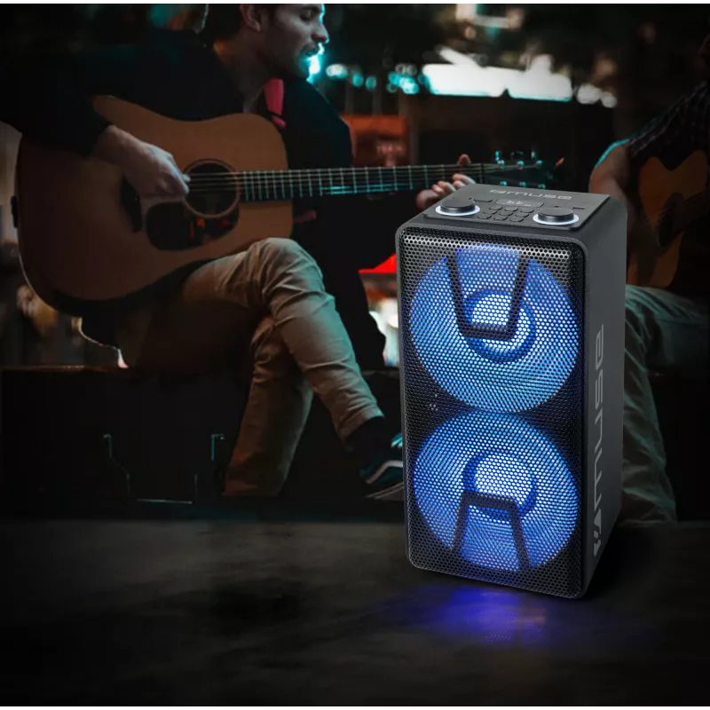 Muse Party Box kolonėlė M-1805 DJ 150 W belaidis ryšys Juoda Bluetooth