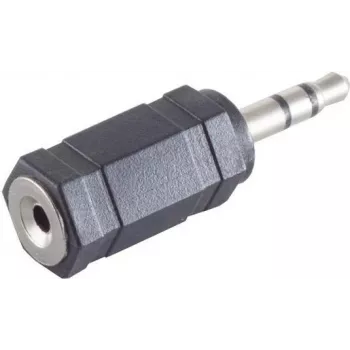 Adapteris ShiverPeaks BS57021 3.5mm į 2.5mm, juodas-sidabrinis