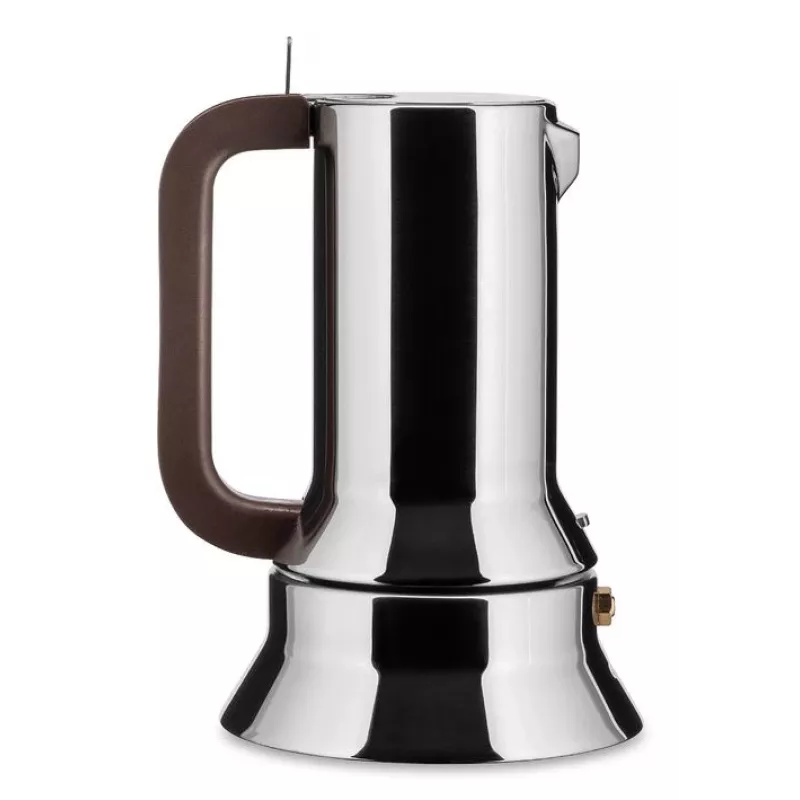 Moka puodas Alessi 9090/6 nerūdijantis plienas 205 mm aukštis