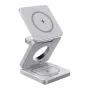 Belaidė įkrovimo stotelė BlitzWolf BW-IW30 3 viename greitojo įkrovimo stotelė iPhone ir Samsung, belaidis 3 įrenginių įkrovimas