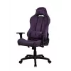 Žaidimų kėdė Arozzi Torretta SoftFabric Purple – ergonomiškas dizainas, reguliuojamos porankiai, atlošiama nugara