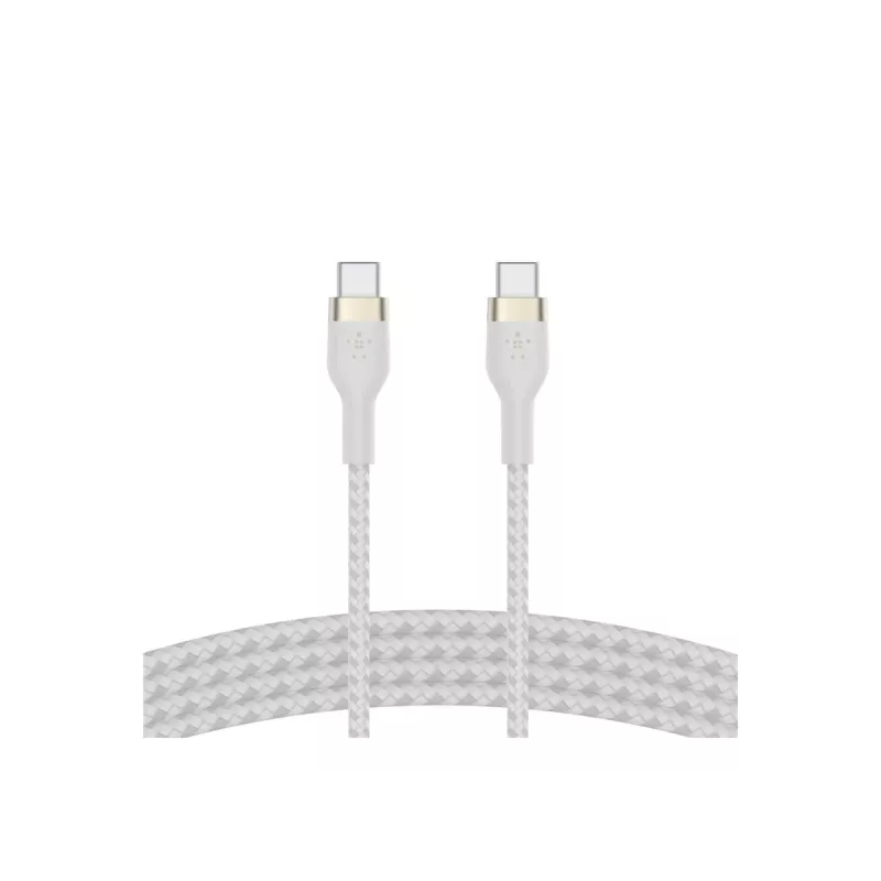 USB C laidas Belkin BOOST↑CHARGE PRO Flex 2m USB C baltas