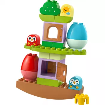 Konstruktorius LEGO DUPLO Balansuojantis ir rikiuojantis medis 10440 – 27 dalių, nuo 1,5 metų, dideli spalvoti blokeliai