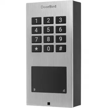 Durų skambučio sistema DoorBird A1121 paviršinio montavimo panelė nerūdijančio plieno V4A