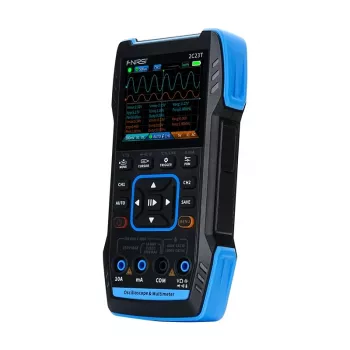 Nešiojamas 3-in-1 osciloskopas FNIRSI 2C23T multimetras signalų generatorius