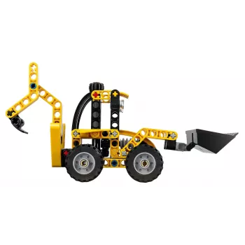 Konstruktorius LEGO Technic Krovimo ekskavatorius 42197 — sukamoji važiuoklė, darbinis krautuvas, 104 detalės, rekomenduojamas amžius 7+
