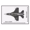 Statybinis rinkinys Cobi F-16D Fighting Falcon, 436 dalių
