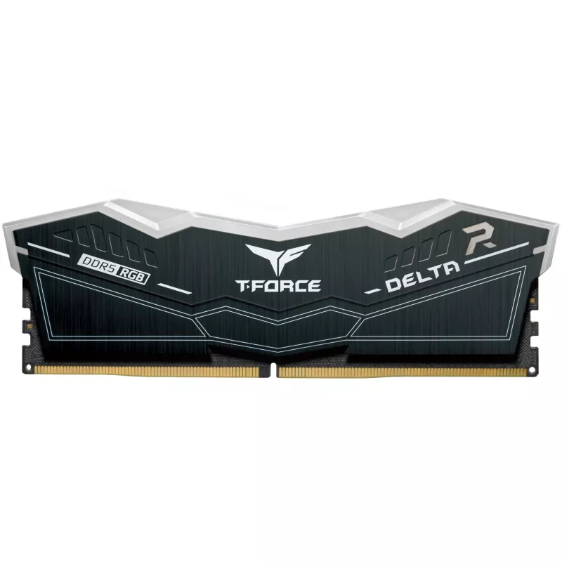 Teamgroup Delta RGB 32 GB (2x 16 GB) DDR5-6000 CL30 atminties rinkinys, juodas