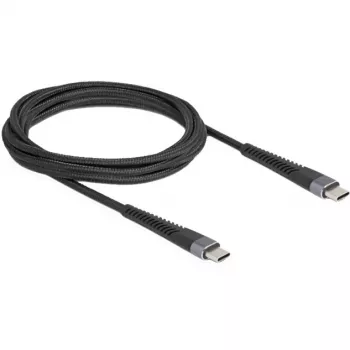 DeLOCK USB kabelis USB 2.0 2 m USB C juodas 81125