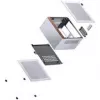 Kompiuterio korpusas Jonsbo NV10 Mini ITX - sidabrinis