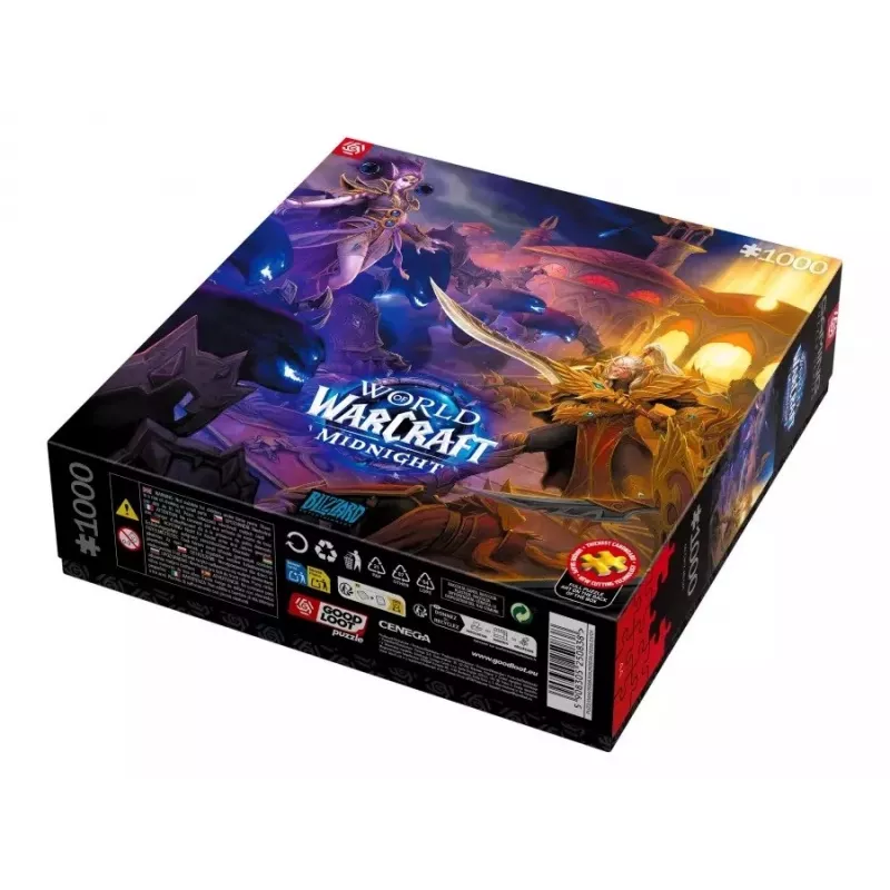 Good Loot Gaming Dėlionė: World of Warcraft Midnight Against the Void, 1000 detalių