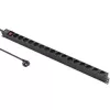 Qoltec aliumininis PDS stovo montavimui | 16A | 16 x Schuko | Vertikalus | 1,8 m