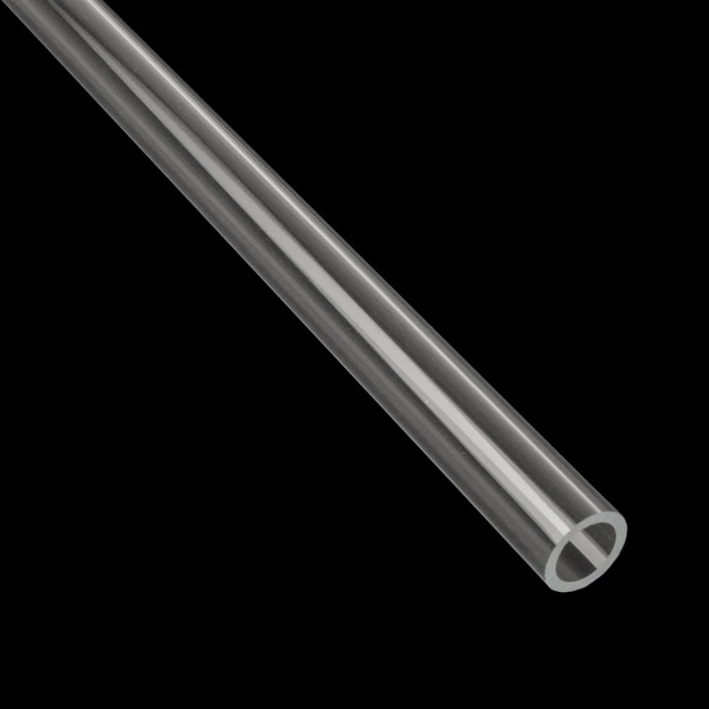 BitsPower Crystal Link standus vandens aušinimo vamzdelis 14/12 mm išorinis/vidinis skersmuo — 500 mm skaidrus
