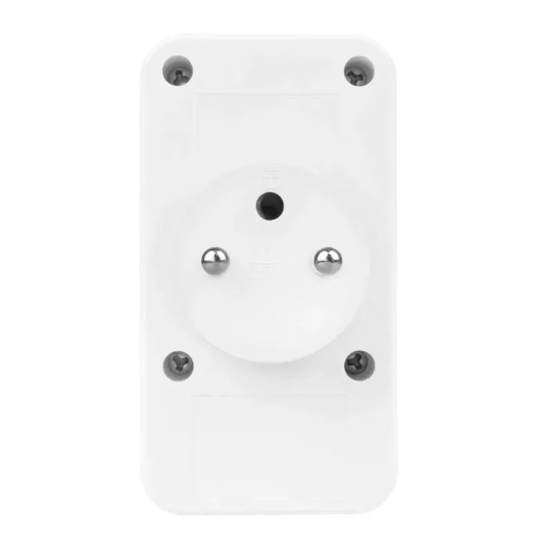Maitinimo skirstytuvas MACLEAN MCE249 F/W – 2x kištukiniai lizdai (16A + 6A) ir 4x USB (2x A, 2x C PD 20W)