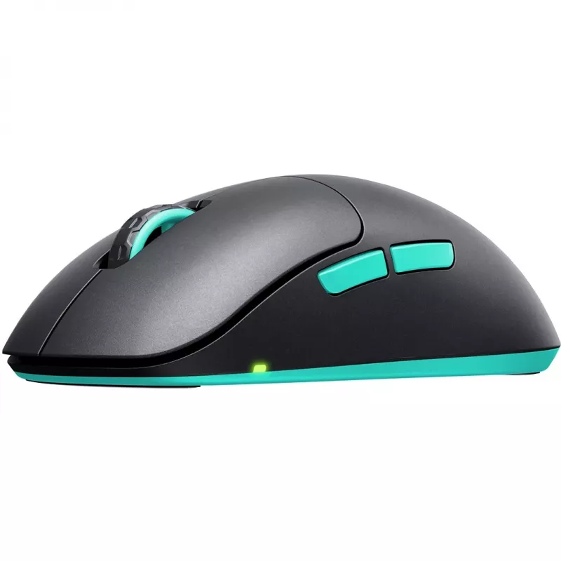Xtrfy M8 belaidė/laidinė žaidimų pelė 400-26000 CPI žemas priekis itin lengva unikali (M8W-BLACK)