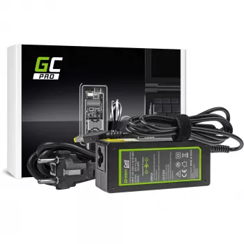 Maitinimo adapteris Green Cell AD38AP 65W, skirtas Lenovo nešiojamiesiems kompiuteriams, 20V 3,25A, 1,2 m laidas, juodas