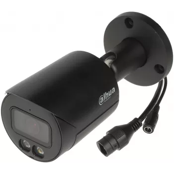 Dahua Technology IPC-HFW2849S-S-IL-0280B Belaidė IP apsaugos kamera, lauke ir viduje, 8 MP, 3840 x 2160, juoda, montavimas prie lubų/sienos