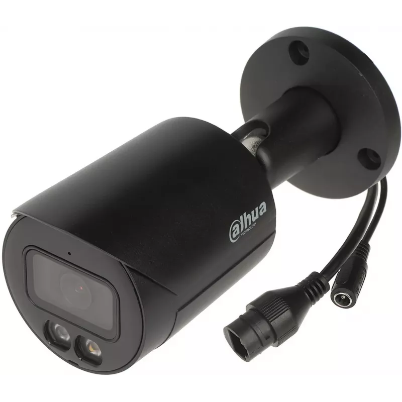 Dahua Technology IPC-HFW2849S-S-IL-0280B Belaidė IP apsaugos kamera, lauke ir viduje, 8 MP, 3840 x 2160, juoda, montavimas prie lubų/sienos