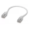 UBIQUITI UNIFI PREMIUM PATCH CABLE 0,15 m – itin plonas pintas ekranuotas RJ45 pataisos kabelis