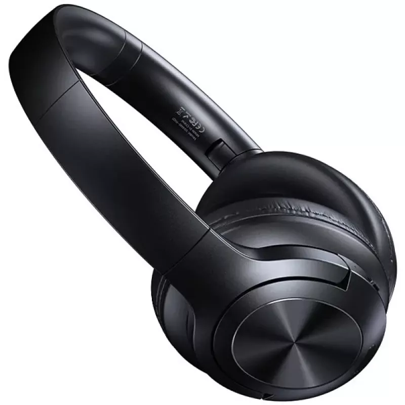 Usams Bluetooth 5.3 ausinės virš galvos, US-YH serija, juodos/juodos TDLYEJYS01