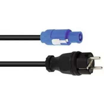 Maitinimo kabelis PSSO POWERCON 5m H07RN-F 3G1.5 – laidas su PowerCON jungtimi, 5 m, guminis H07RN-F, 3×1,5 mm²