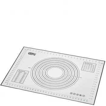 Kepimo kilimėlis GEFU PAD — silikoninis, dramblio kaulo spalvos, 500 × 700 mm