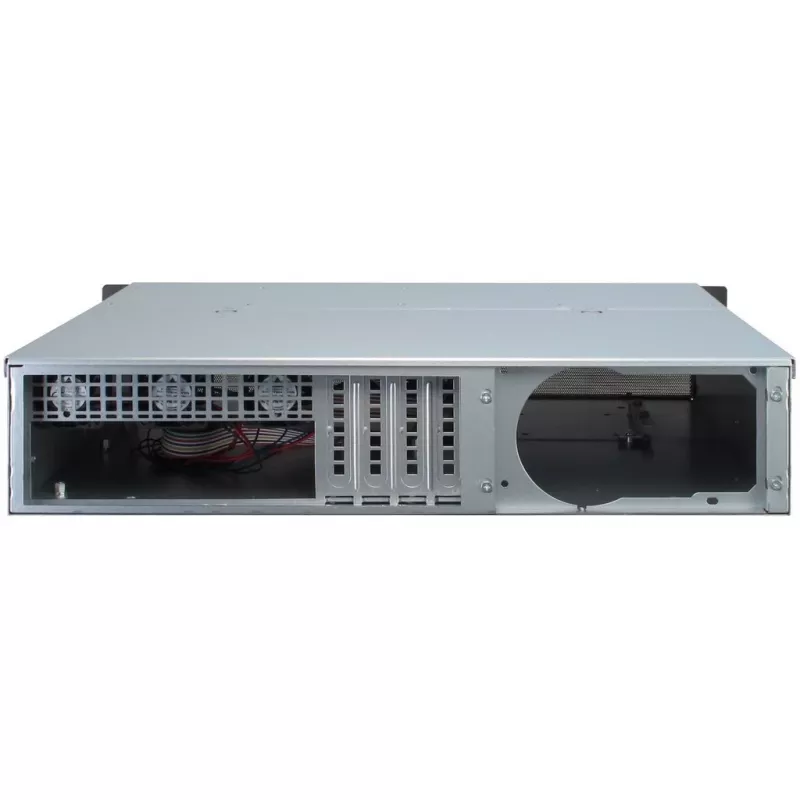 Inter-Tech IPC 2U-2404S – 19 colių stovo 2U korpusas micro ATX