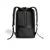Kuprinė XDDESIGN Urban Lite Black – 21 L (išplečiama iki 27 L), 15,6 colių nešiojamojo kompiuterio skyrius, atspari vandeniui, vežimėlio diržas