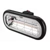 NEO TOOLS 90-032 elektrinis infraraudonasis šildytuvas 2000 W, juodas, vidaus ir lauko naudojimui