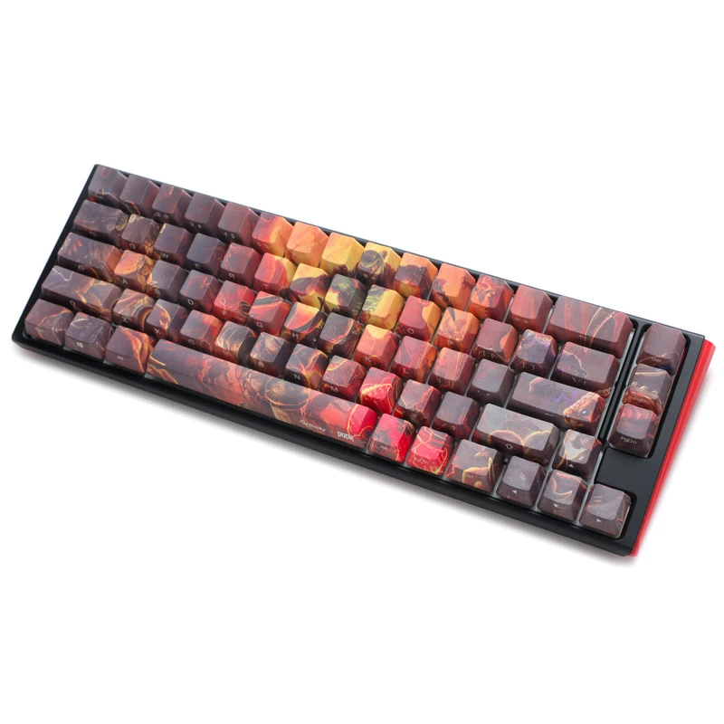 Ducky One 3 SF Doom riboto leidimo klaviatūra, gaming, USB, QWERTY, JK anglų, daugiaspalvė