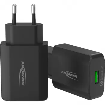 Ansmann Home Charger 130Q - vidinis - AC - 12 V - juoda