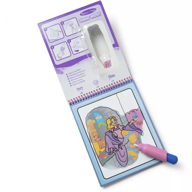 Vandens piešimo knygelė „Fairy Tale“ MAC APO Water Wow GML