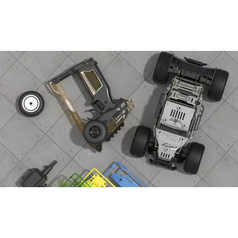 Radijo bangomis valdomas buggy Amewi CoolRC DIY Stone Buggy 2WD 1:18 8+