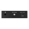 D-Link DGS-1005P/E nevaldomas tinklo jungiklis Gigabit Ethernet (10/100/1000) su PoE, juodas