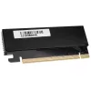 M.2 NVMe / SATA SSD adapteris į PCIe x4 su aušintuvu SILVERSTONE SST-ECM23