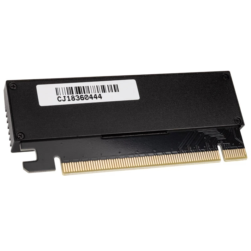 M.2 NVMe / SATA SSD adapteris į PCIe x4 su aušintuvu SILVERSTONE SST-ECM23