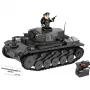 Konstruktorius Cobi Panzerkampfwagen II Ausf. F — 813 dalių, juodas, nuo 9 m.