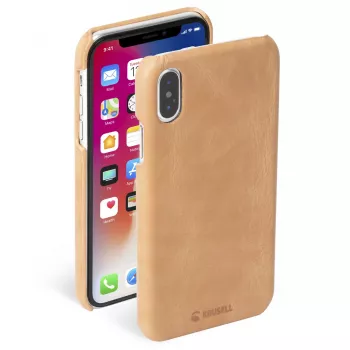 Krusell Sunne dėklas Apple iPhone XS – vintage nude