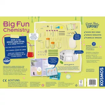 Eksperimentų rinkinys „Big Fun Chemistry“