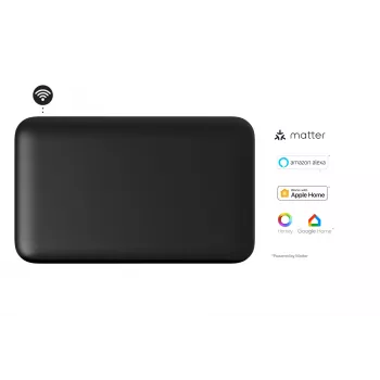 Mill Invisible Smart WiFi Panelinis Šildytuvas | PA700WIFI4B | 700 W | Tinka iki 9-12 m² patalpoms | Juodas | IPX4