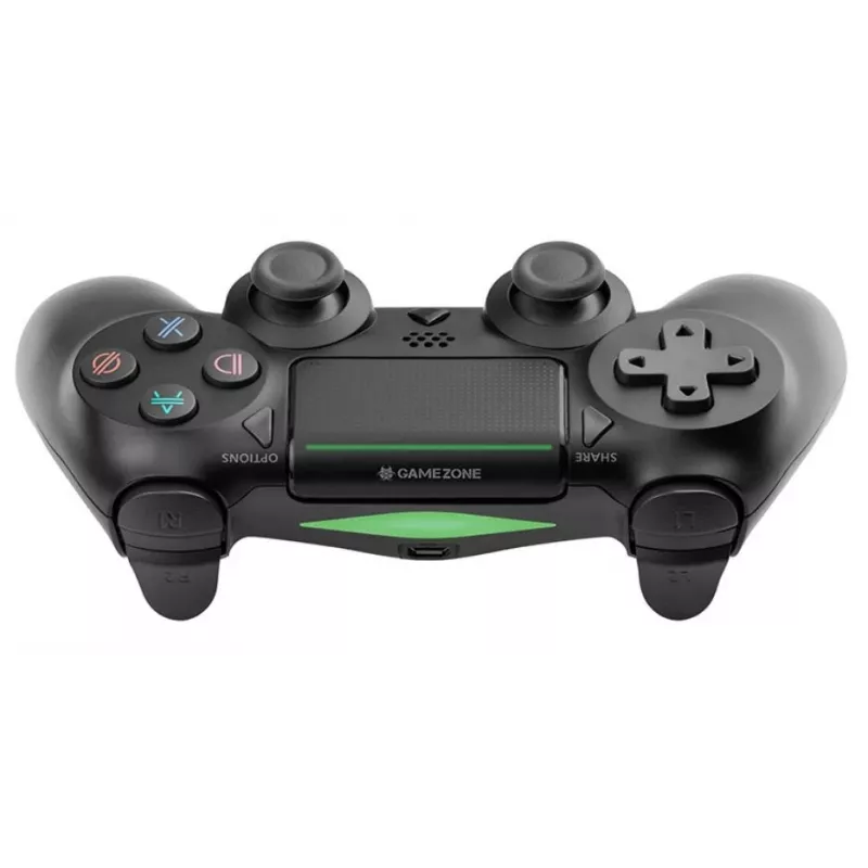 Laidinis žaidimų pultas TRACER SHOGUN PRO Black — 16 mygtukų, analoginis/digitalinis, 1,5 m kabelis, vibracija, PC/PS4/PS3