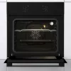 Gorenje orkaitė BO6615E01B | 60 L | elektrinė | EnamelClean | Push-pull mygtukai | juoda