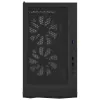 MONTECH X3 X3MESH-BK juodas MIDI Tower kompiuterio korpusas su tinkliniu priekiniu skydeliu
